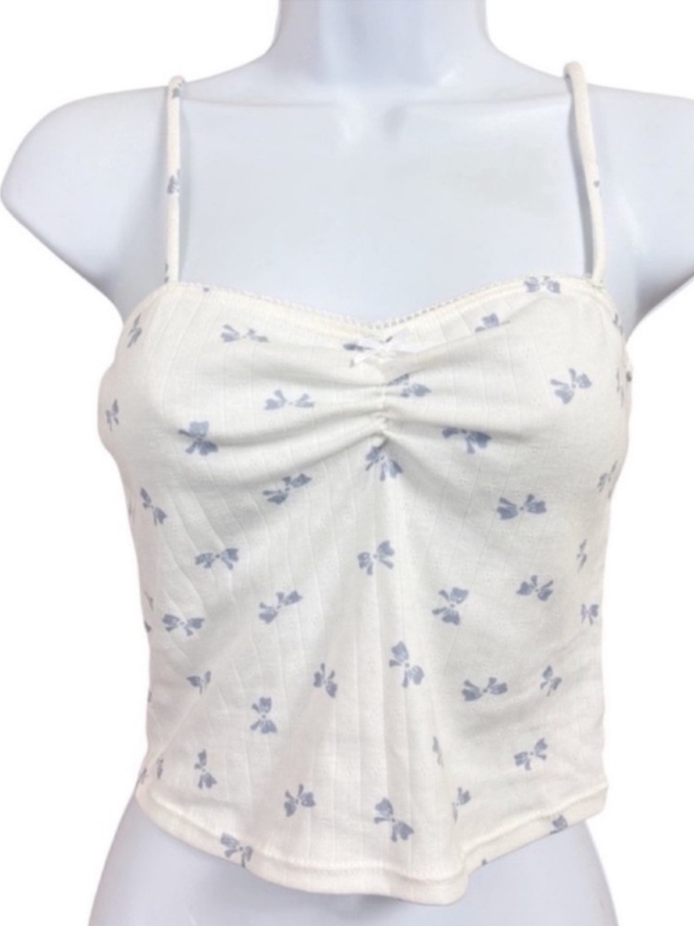 Altar'd State Intimates Bow Pointelle Cami Tank